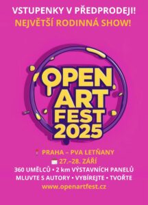 Výstava Open ART Fest Praha 2025